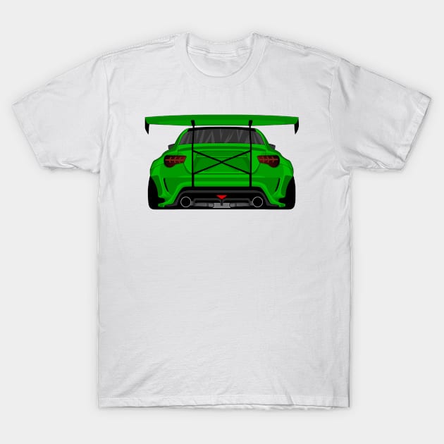 GT86 GREEN T-Shirt by VENZ0LIC